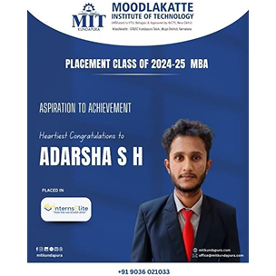 MITK MBA Students placement