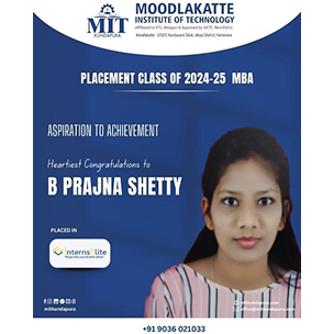 MITK MBA Students placement