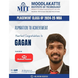 MITK MBA Students placement
