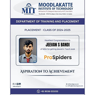 MITK MBA Students placement