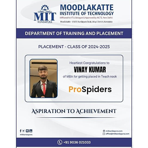 MITK MBA Students placement