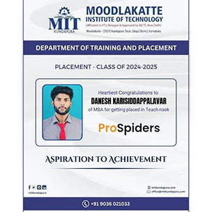 MITK MBA Students placement
