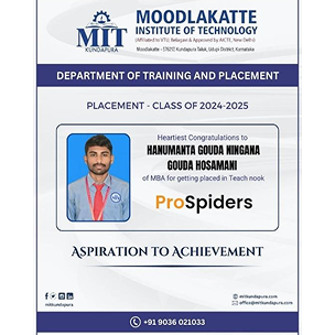 MITK MBA Students placement