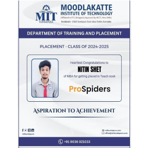 MITK MBA Students placement