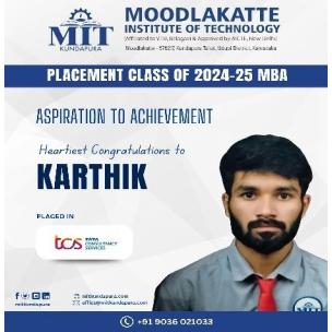 MITK MBA Students placement