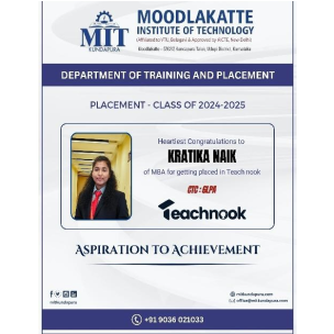 MITK MBA Students placement