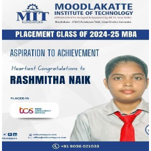 MITK MBA Students placement