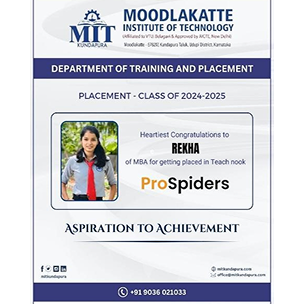 MITK MBA Students placement