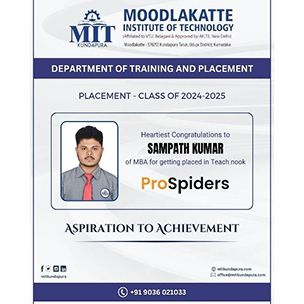 MITK MBA Students placement