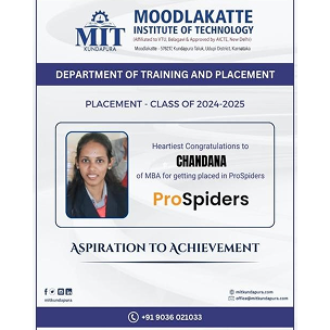 MITK MBA Students placement